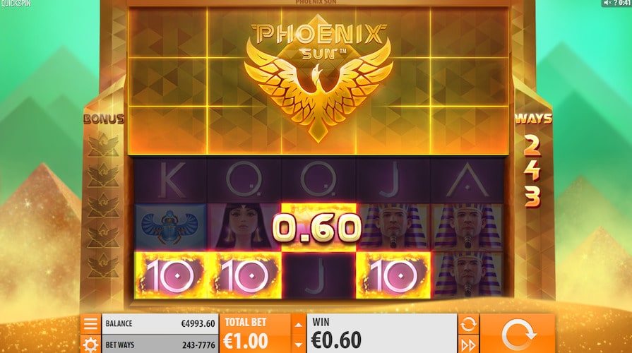 ДИЗАЙН СЛОТА Phoenix Sun